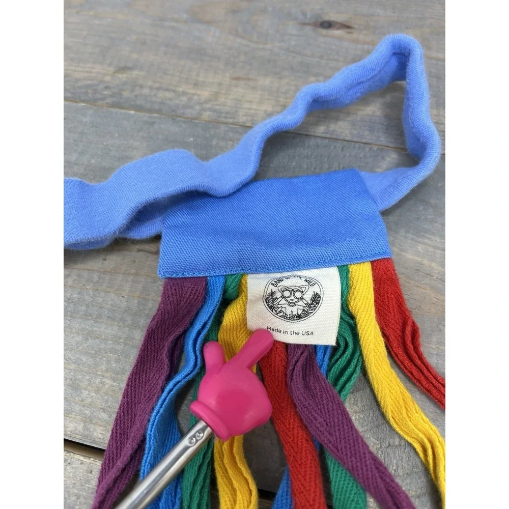 Band of The‎ Wild red blue green primary Unicorn Costume Tail Colorful Rainbow